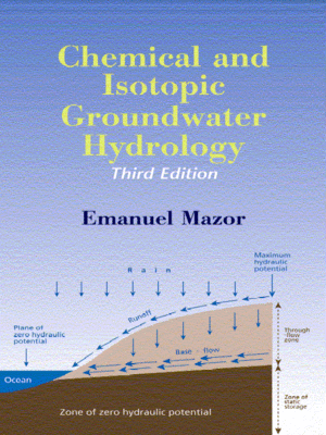cover image of Chemical and Isotopic Groundwater Hydrology